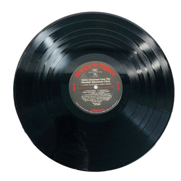Merry Christmas From The Tabernacle Choir Vinyl LP Record Album 1981 RDA-221 D - Picture 4 of 7